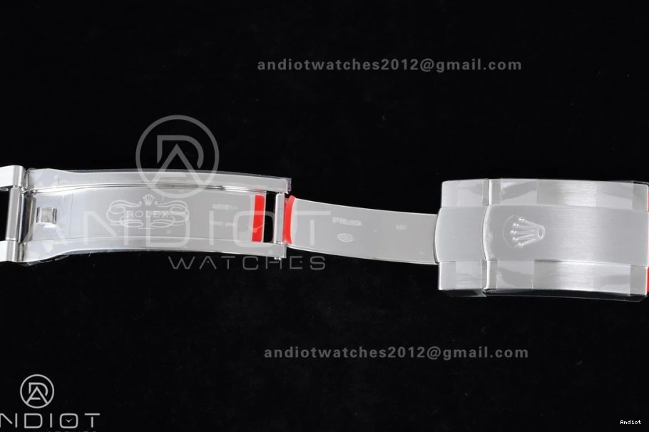 1:1 Best 904L Dial Steel Perpetual DD3230 Red Oyster V2 Edition 124300 41mm VSF 0412